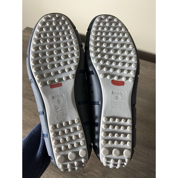Swims Braided Lux Loafers Summer Boat‎ Beach Navy Size 9
